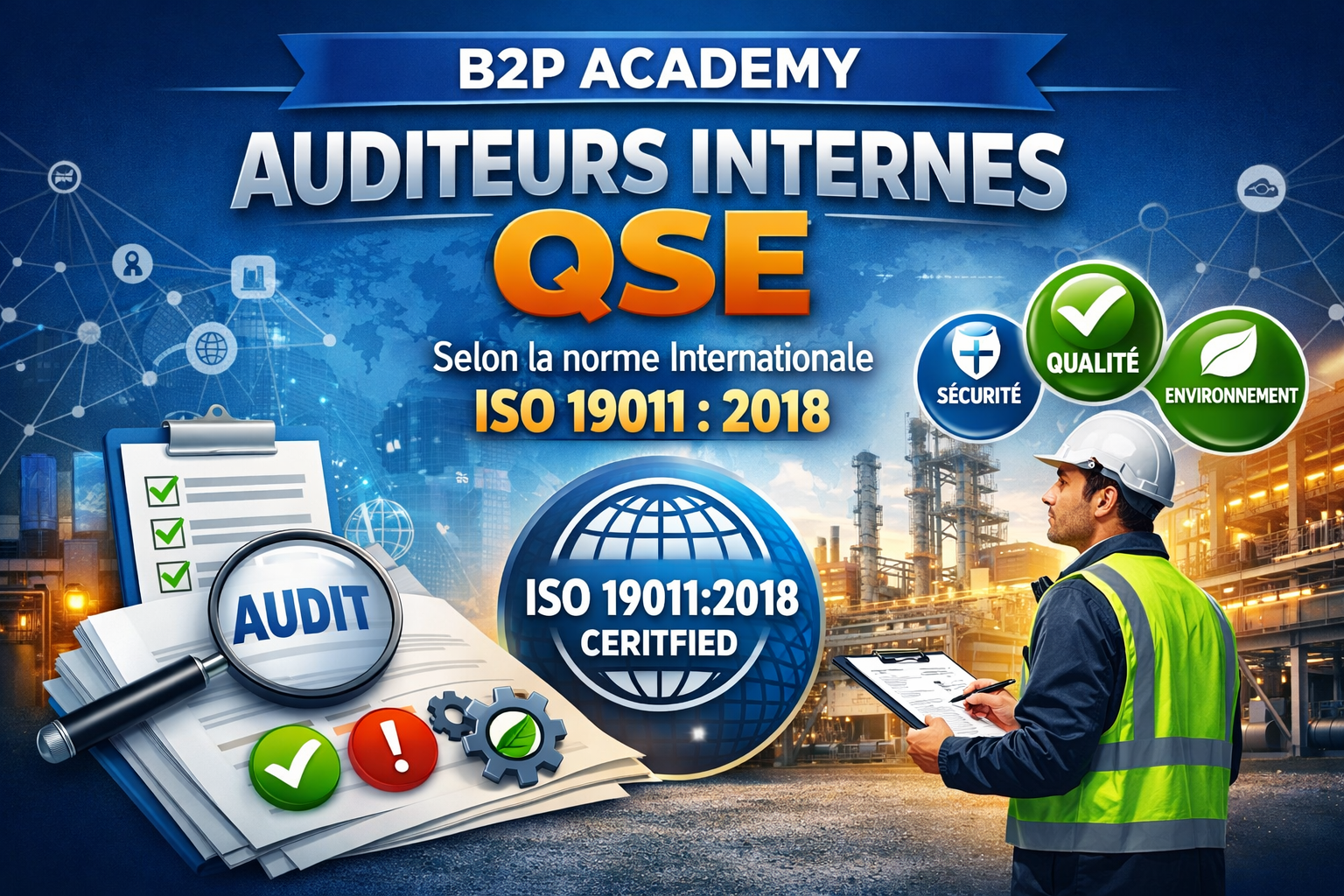 AUDITEURS INTERNES QSE Selon la norme Internationale ISO 19011 : 2018